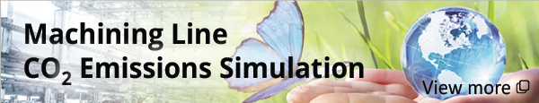 Machining Line CO2 Emissions Simulation